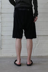 isaac sellam calfskin shorts INTUITIF-JERSEY